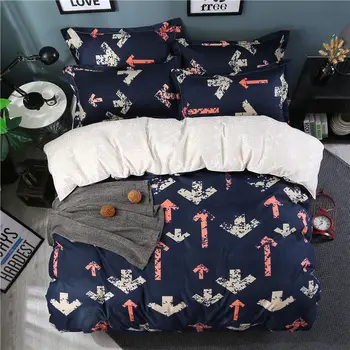 

Bedding set Skin friendly cotton duvet cover set Twin Full Queen King Size Quilt cover Bed Sheet Pillowcases Free of freight