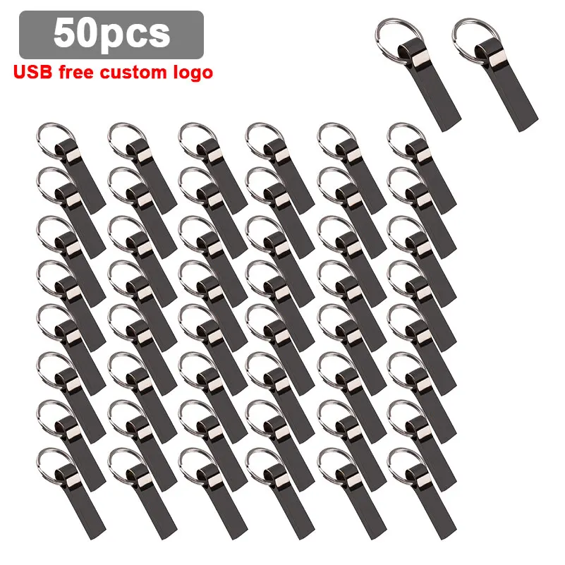 50pcs/lot Metal Key USB Flash Drive2.0 Mini U Disk 4GB 8GB Memory Stick Pendrive 16GB 32GB 128MB Free Shipping for Business Gift |