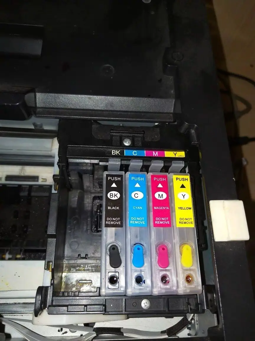 UP 1set 206 T206 nachfüllbare Tinten Patrone Mit einem Chip kompatibel Für EPSON  XP 2101 XP2101 XP 2101 Drucker T2061 T2064|Ink Cartridges| - AliExpress