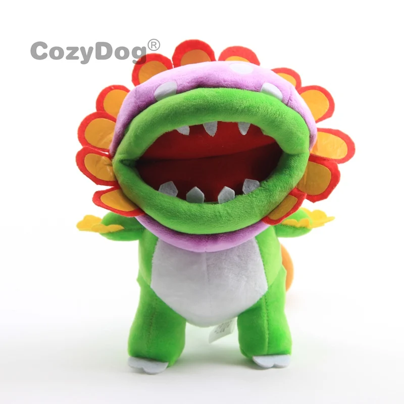18-23 см Марио Дино Piranha petey Piranha цветок-Пиранья плюшевые игрушки куклы чучела животные игрушки для детей, подарок для ребенка - Цвет: Dino Piranha 23cm