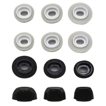 

3Pair Noise Reduction Memory Foam Ear Tips Replacement Earbuds Cover Protective Earphone Earplugs for Airpods Pro