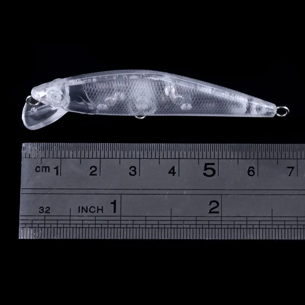 Kinds of Blank Crankbait Vib Minnow wobbler Unpainted Hard Bait Fishing Lure Bodies Tackle Hard Fishing Lures 10PCS