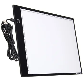

Memory Graphic Tablet USB A4 LED Artist Tattoo Art Stencil Board Light Box Tracing Drawing Board Pad Highlight Stepless Dimming