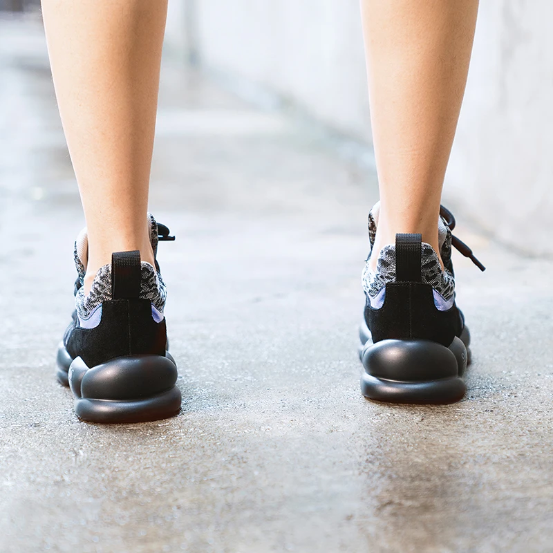 Модные стильные синие и Серебристые кроссовки на платформе; обувь для папы; женская обувь из вулканизированной кожи; Y099