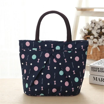 

NEW Functional Lunch Box Portable Insulated Canvas Lunch Bag Food Picnic Lunch Bags For Women Kids