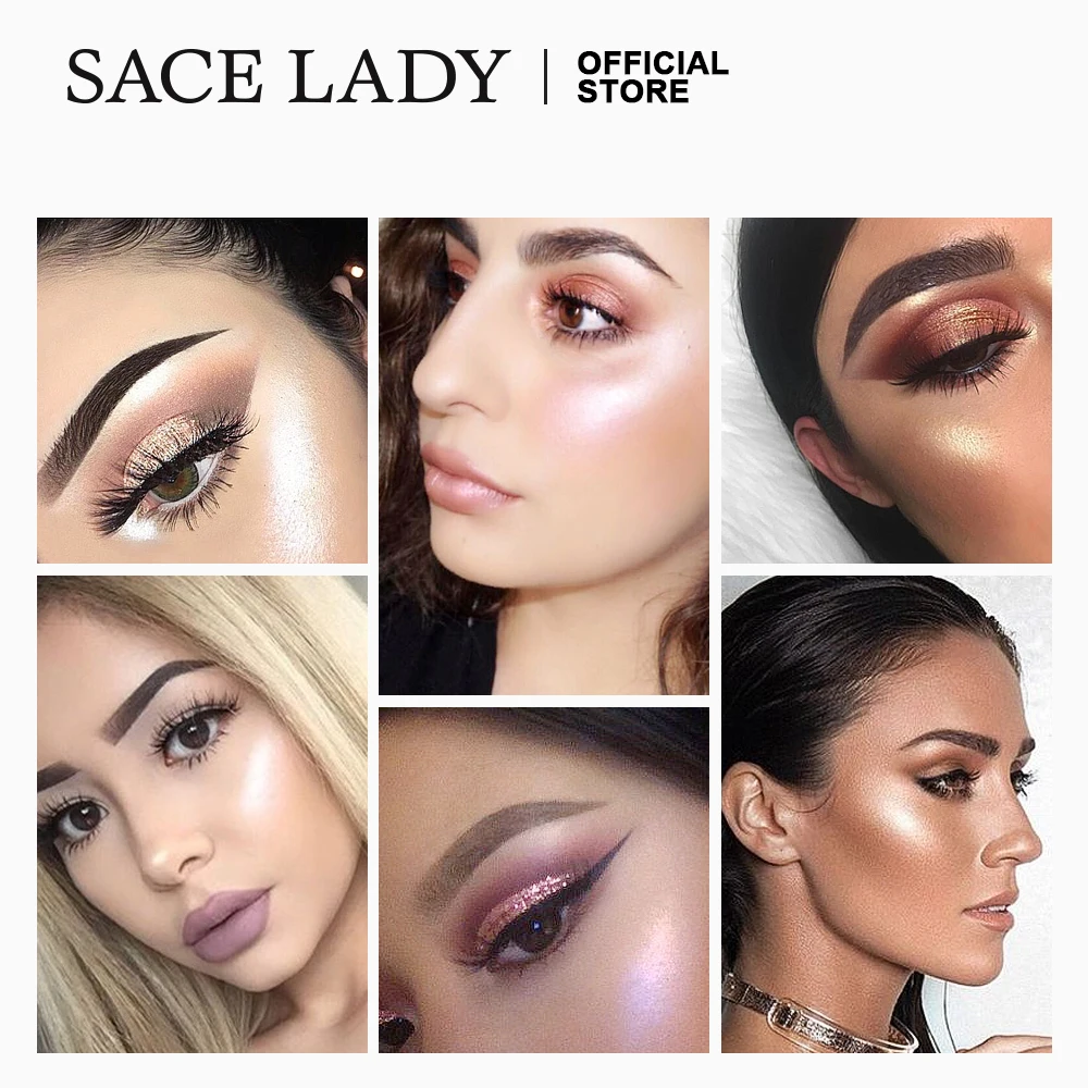 SACE LADY крем Хайлайтер для лица жидкий осветитель макияж Shimmer Glow Kit Макияж
