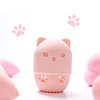 Kitten Silicone Powder Puff Drying Holder Egg Stand Beauty Pad Makeup Sponge Display Rack Cosmetic Blender Case Puff Holder ► Photo 1/6