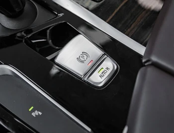 

2X Silver P Button Covers for 2018 2019 BMW G30 G11 6GT