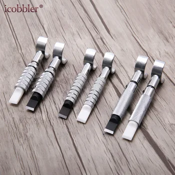 

Leather Handwork Tool Rotary Swivel Knife Nicking Tool Ceramic Knife Head Perfect for Manual Leather with Extra Angle & Blades