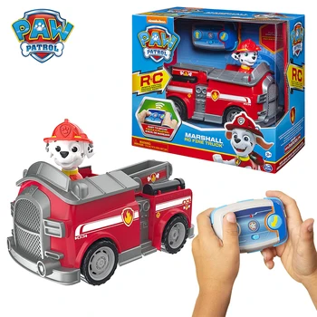 

Paw Patrol RCP RDC RC Marshall Chase Remote Control Police Cruiser With 2-Way Steering Vehicle Figure Model Toy Car Kids Gifts