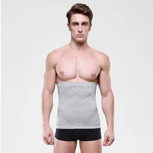 Поясные кроссовки для мужчин пояс для похудения Корректирующее белье для тела коррекция талии Корректирующее белье черный, серый