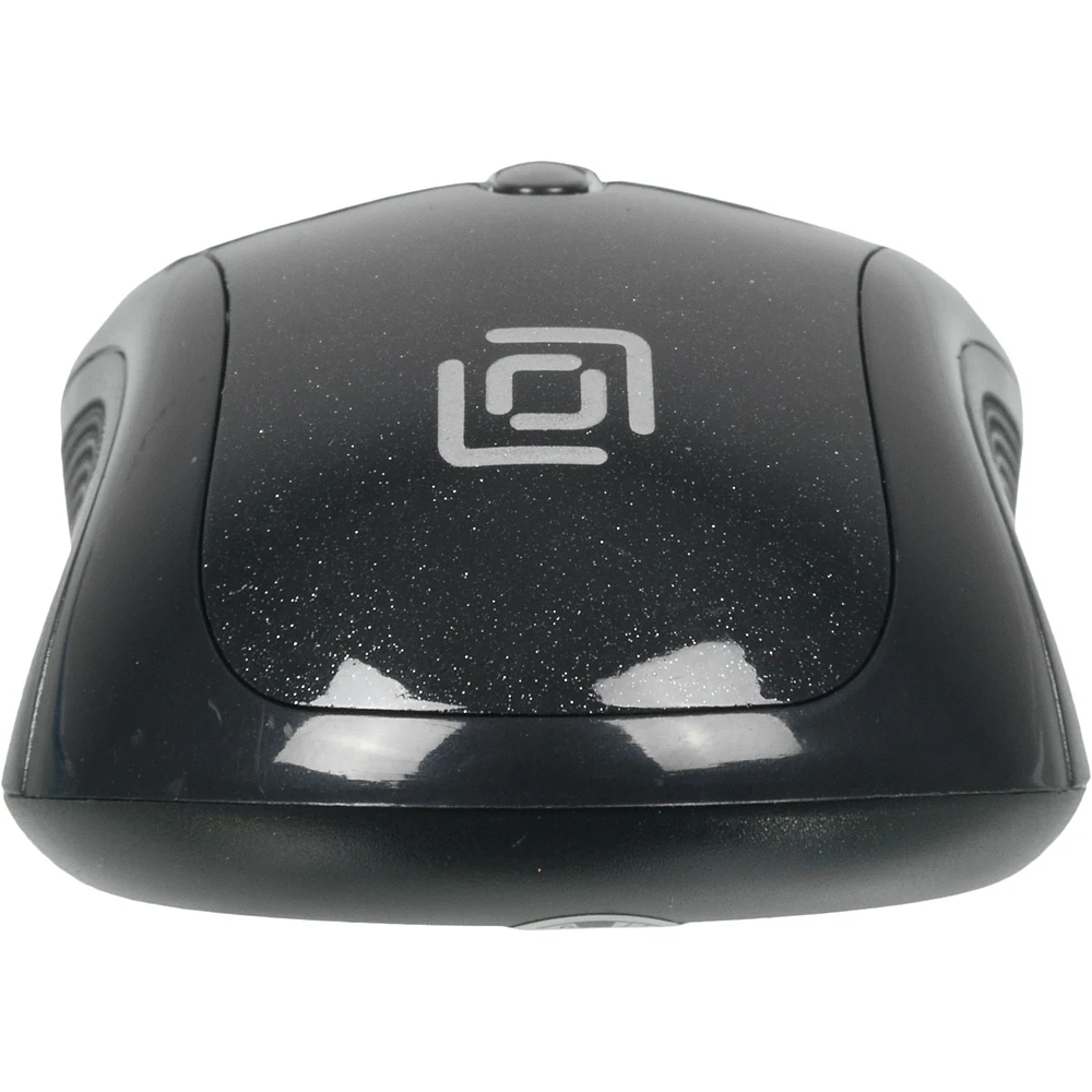 Мышь OKLICK 385M, проводная, USB, черный