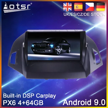 

Android 10 PX6 64G Car DVD Player GPS Navigation For Ford Kuga 2 Escape 3 2012-2019 Auto Radio Stereo Multimedia Player HeadUnit