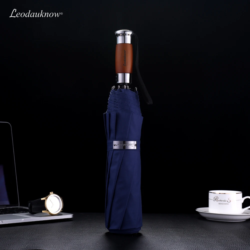 Automatic Umbrella Folding Umbrella 1.2 Meters Folding Umbrella Rain Automatic Umbrellas Windproof Male Parasol