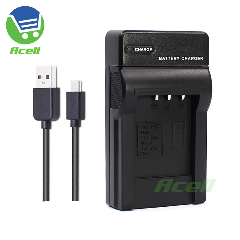 EN EL19 USB зарядное устройство для камеры Nikon COOLPIX W150 W100 A300 S6400 S5200 S4400 S4200 S4150 S3400 S3300 S3200