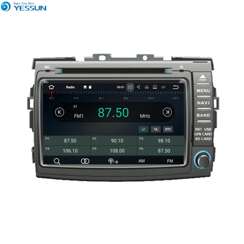 YESSUN для Toyota Previa / Estima Tarago Android автомобиль gps навигация dvd плеер мультимедийный