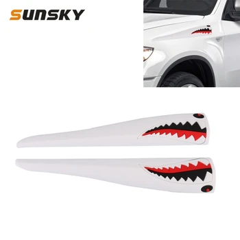 

2 PCS Car Sticker Styling Crocodile Style DIY Car Body Soft Decorative Sticker Cover