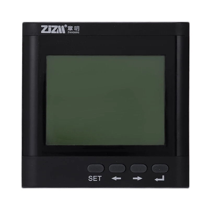 

OPQ-3-Phase Multi-Function Power Meter Digital LCD Display Energy Voltage Current Meter with RS485 Communication Function