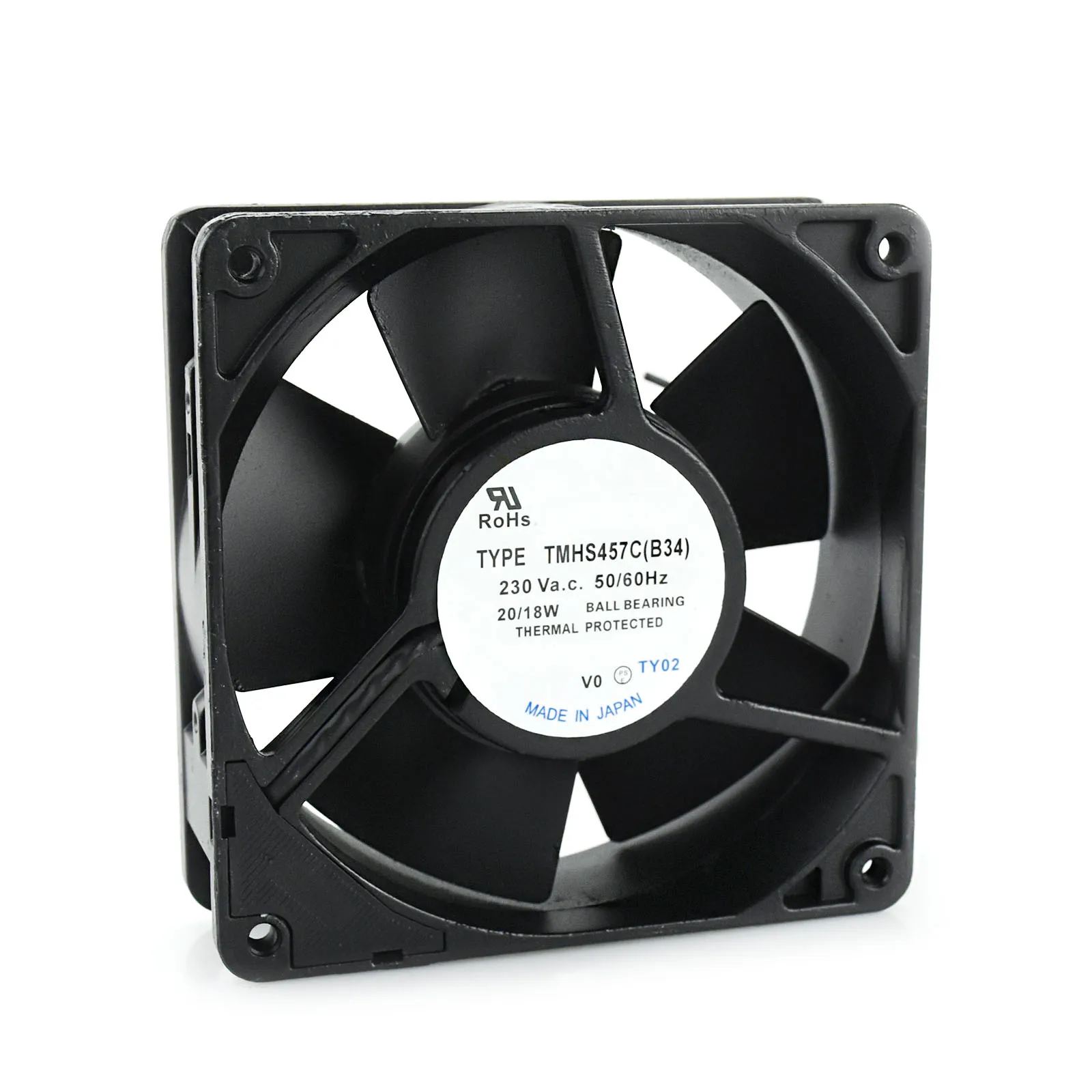 Цельнометаллический высокотемпературный FanTYPE TMHS457C(B34) fan230VAC 120*120*38