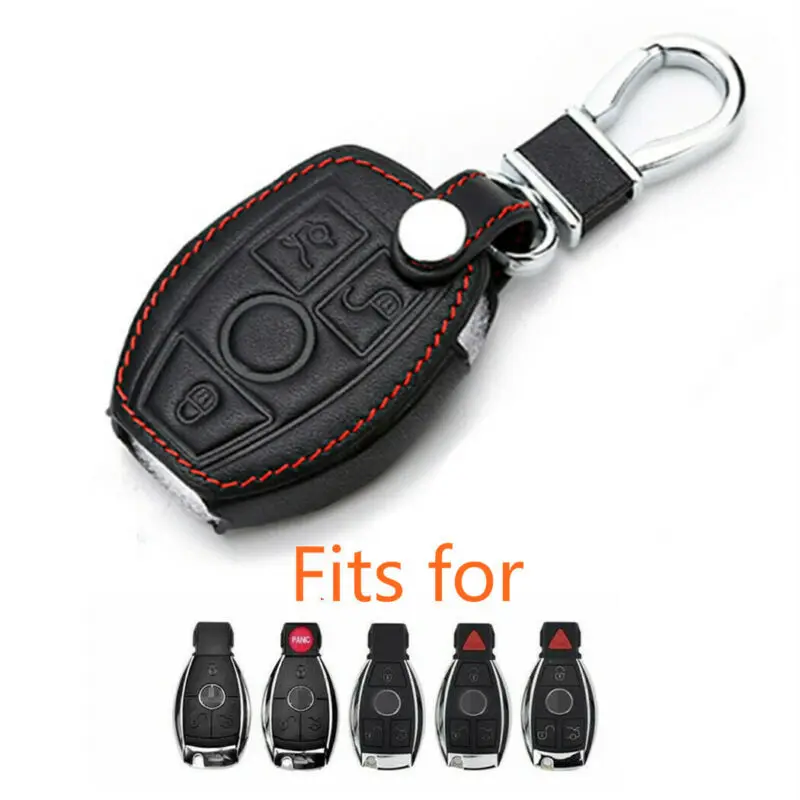 

1* Smart Remote Key Cover Case Accessories For Mercedes Benz AMG ML CL SLK CLK