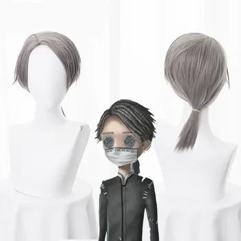 

Game Identity V Cosplay Wig Embalmer Aesop Carl Cosplay Wig Heat Resistant Synthetic Wig Halloween Party