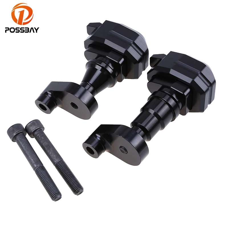 

POSSBAY Aluminum Alloy Motorcycle Anti Crash Frame Slider ATV 4 Colors fit for Yamaha R6 2006-2007 Motorbike Falling Protectors