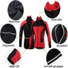 ARSUXEO Men's Winter Thermal Fleece Cycling Jacket Windproof Waterproof MTB Bike Sports Coat Bicycle Clothing Reflective 15F ► Photo 3/6