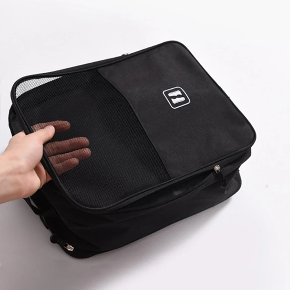 

Portable Trolley Travel Shoe Bag Travel Waterproof Shoe Storage Bag Luggage Hanging Organizer Outdoor Packaging Polyester