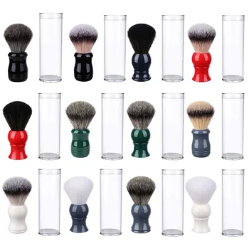 

Men Facial Beard Cleaning Razor Shaving Beard Brush Massage Mustache Comb