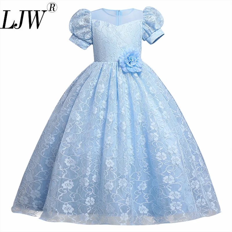 Новогоднее рождественское платье для девочки малышей с изображением зимы