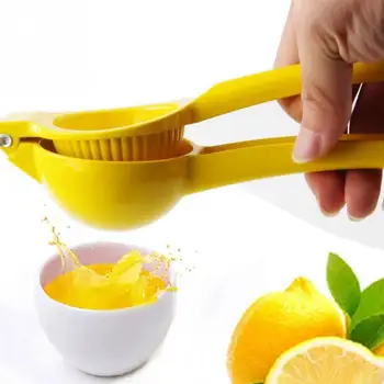 

Large Size Kitchen Multifunctional Tools Lemon Squeezer Aluminum Alloy Orange Juicer Fruit Juice Handle Press Tool Manual Juicer