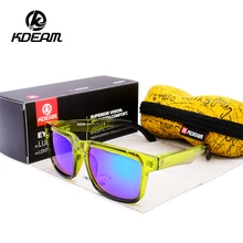 KDEAM женские мужские солнцезащитные очки летние пляжные солнцезащитные очки мужские спортивные Квадратные солнцезащитные очки модные очки UV400 KD1123