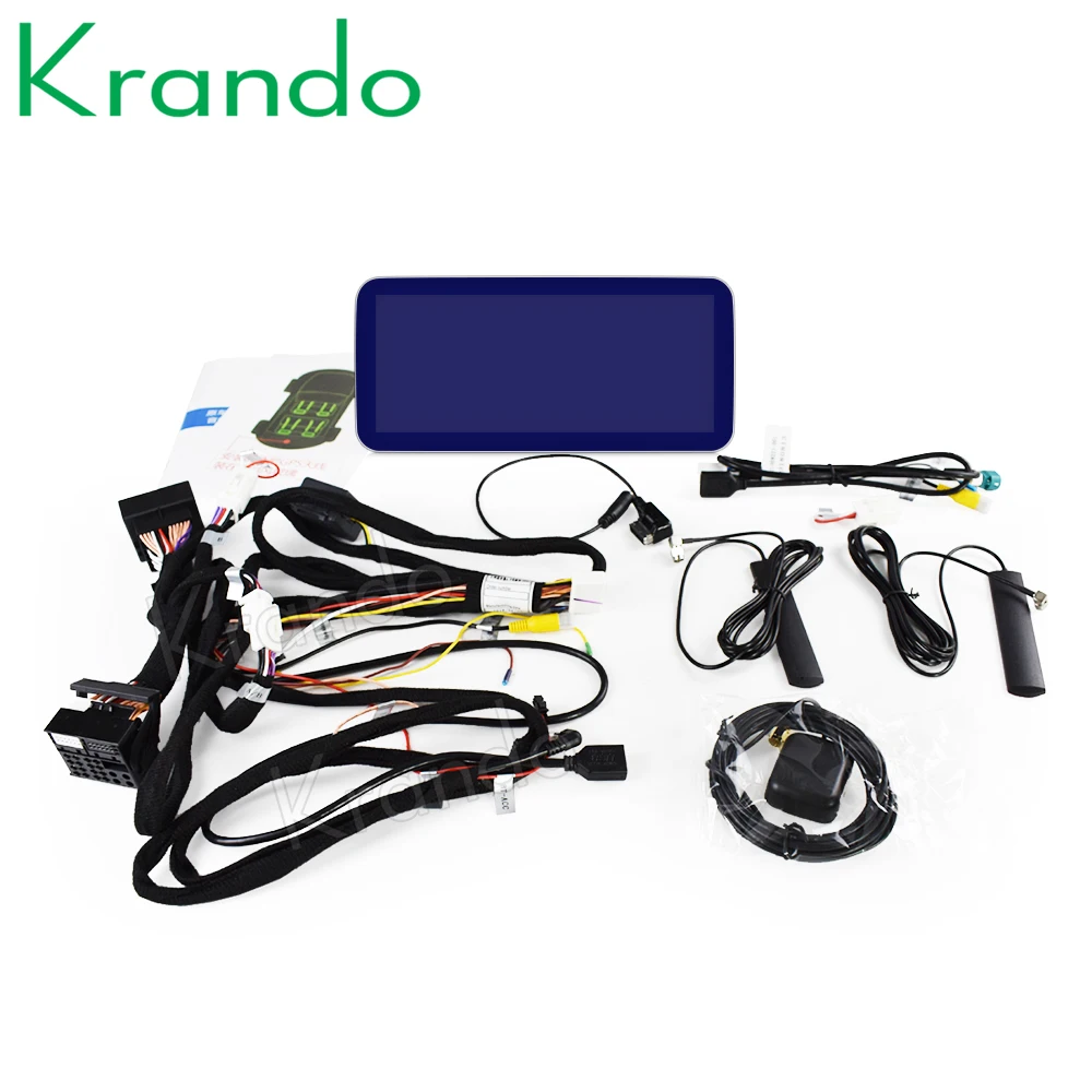 Krando Android 10.0 4G 128G 10.25'' Car Radio For Mercedes-Benz A W176 CLA C117 GLA X156 2012-2020 NTG 4.5 5.0 5.5 Carplay