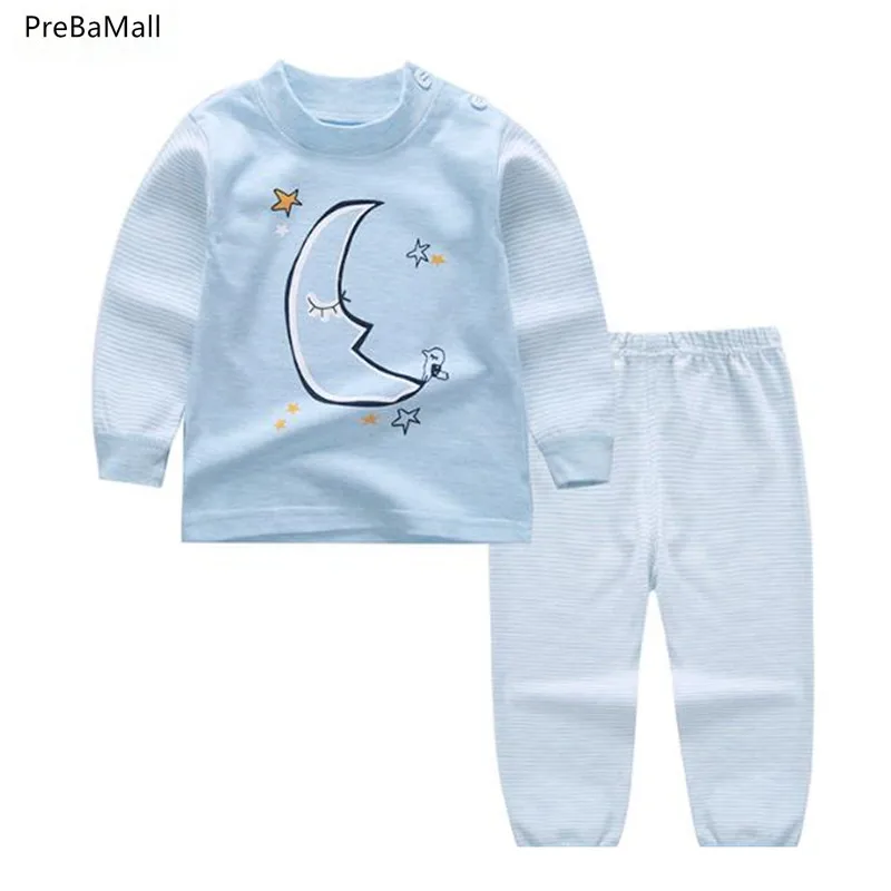 Newborn Baby Clothes Cotton Long Sleeve Infant Clothing Top+Pant 2PCS Cartoon Baby Boys Girls Clothing Unisex Dropshipping A0071