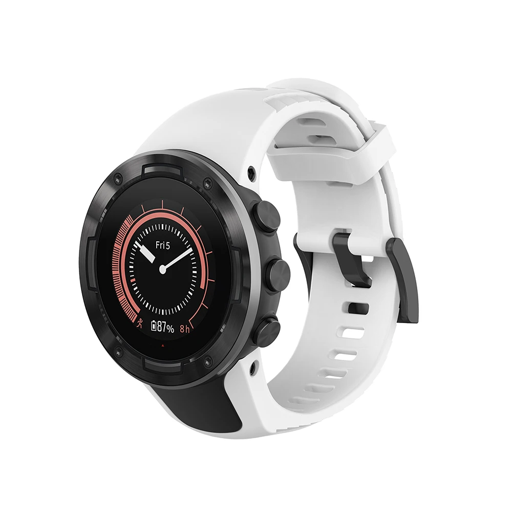 Спортивный мягкий силиконовый сменный Браслет с ремешком ремешок для SUUNTO D5 Smart Watch