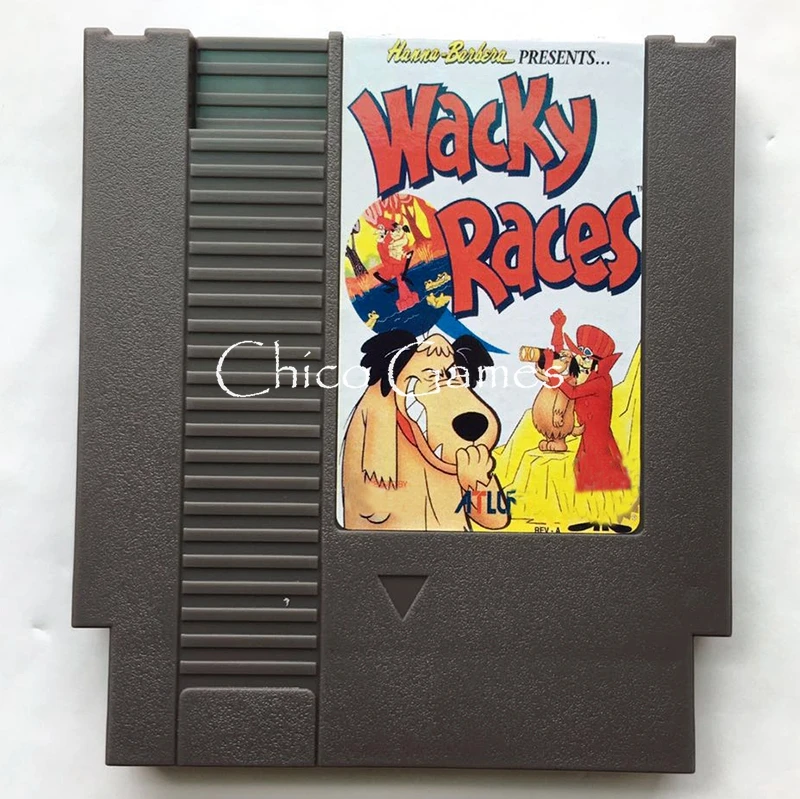 

Wacky Racer 72 Pins Game Card For 8 Bit Game Player