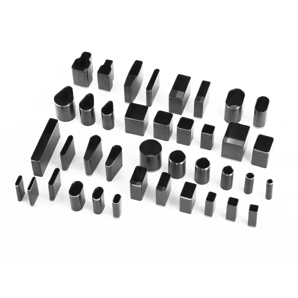 

39 Shape 39pcs/set Style Hole Hollow Cutter Punch Set Handmade Leather Craft DIY Tool for Phone Holster Punch Metal Cutter NEW