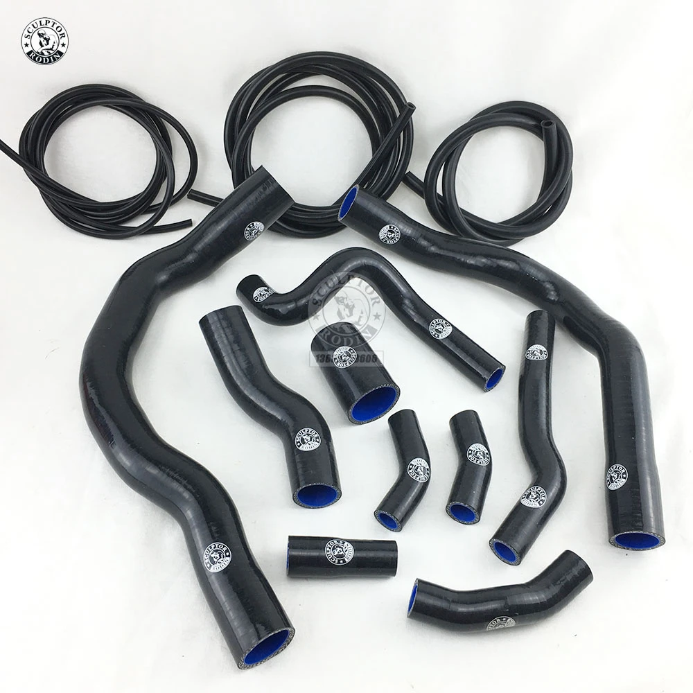 Silicone Radiator Heater Hose Fit + Vacuum Hose Kit For Bmw Mini Cooper