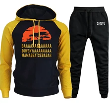 ^^Best Offers Autumn New 2019 Streetwear Mens Hoodie Raglan The Lion King Cartoon Print Suit Male Casual Pullover Hooded+Pants 2 Piece Set ^^Best Offers Autumn New 2019 Streetwear Mens Hoodie Raglan The Lion King Cartoon Print Suit Male Casual Pullover Hooded+Pants 2 Piece Set