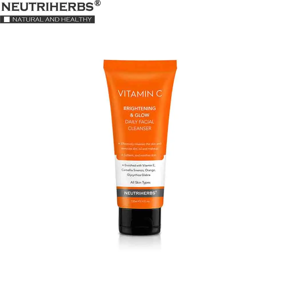 

NEUTRUHERBS Facial Cleanser Face Wash Cleaning Oil Control Vitamin C Removing Dirt Oil and Makeup Softening Skin 120 ml