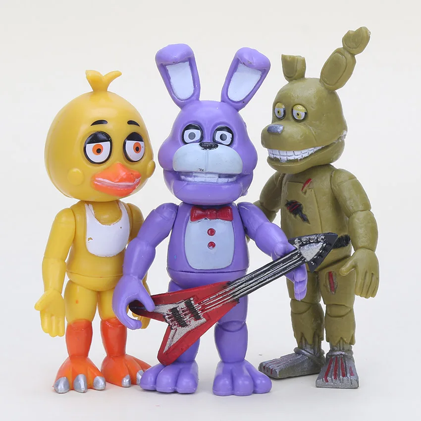 6Pcs-set-10cm-Five-Nights-At-Freddy-s-figures-Sister-Location-Chica-Funtime-Foxy-Ballora-Puppet (2)