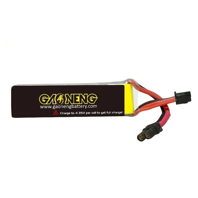 Gaoneng GNB 2S 530mAh 90C/180C HV 7.6V LiPo Battery XT30U-F Plug For RC Helicopter Quadcopter FPV Racing Drone Parts 6