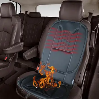 

DC12V Auto Heating Seat Cushion Cover Pad 55-65Celsius Warmer Winter/Autumn High/Low Heat Settings For All Car Front Seats