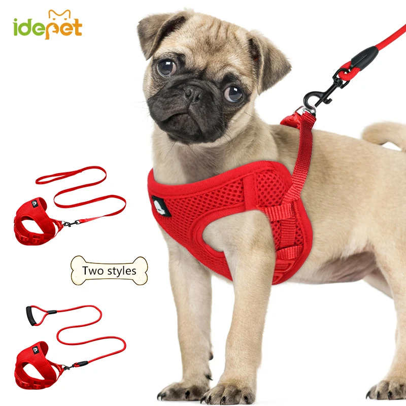 Pet Dogs Harnesses Jacket Dogs Leashes Adjustable Pet Vest Harness