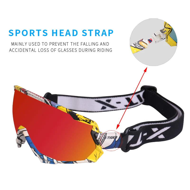 Najtaniej X TIGER wiatr kolarstwo okulary dla mężczyzny kobiety spolaryzowane okulary rowerowe szosowe Mountain MTB Bike okulary gogle okulary rowerowe