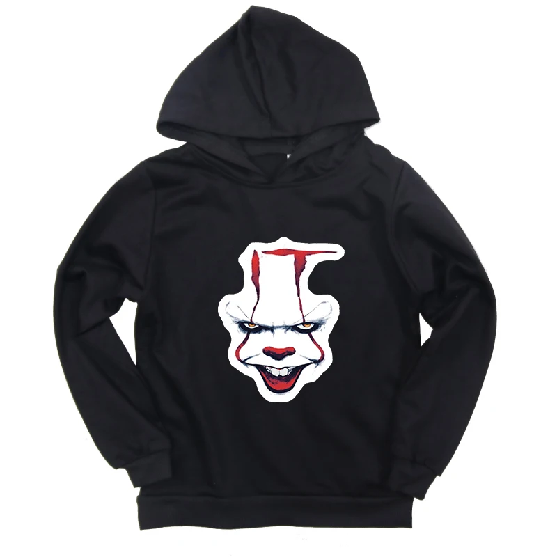 Hoodies 5 Модные толстовки на весну-осень г.; толстовка с капюшоном для маленьких мальчиков и девочек с принтом «ужас» и «Клоун»; детская толстовка; детские топы; Новинка - Цвет: Hoodies 5