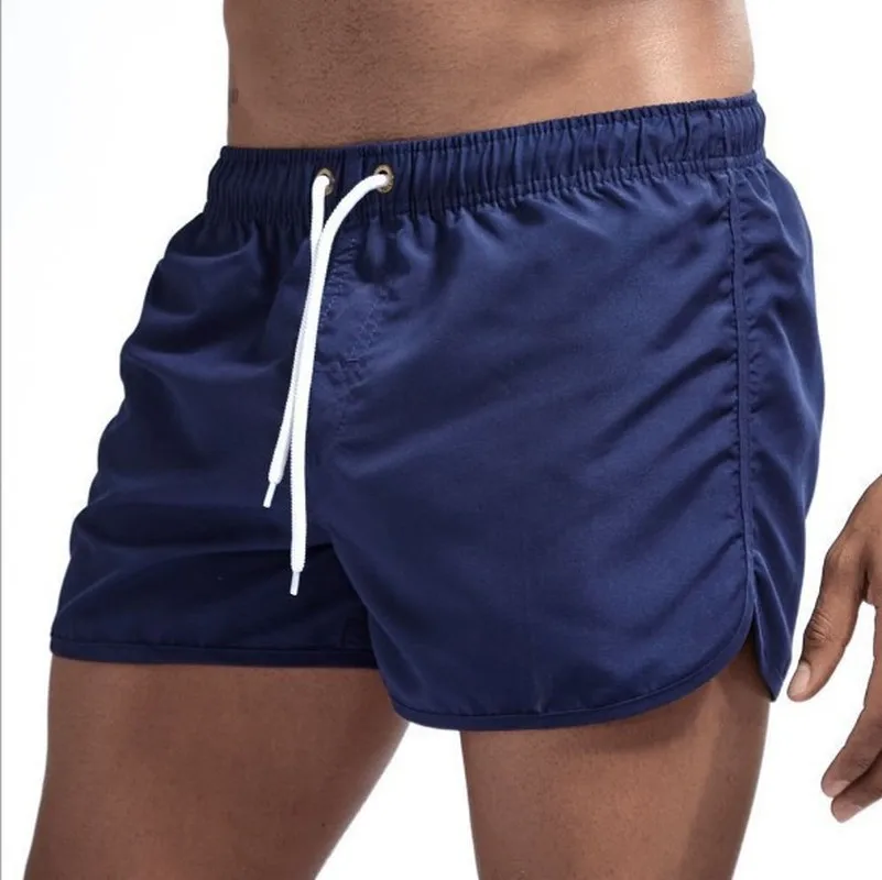 

2020 NEW Summer Mens Brand New Sport Running Man Shorts Gym Runing Quick Dry Shorts Fashion Solid Color Slimd Fit Beach Shorts