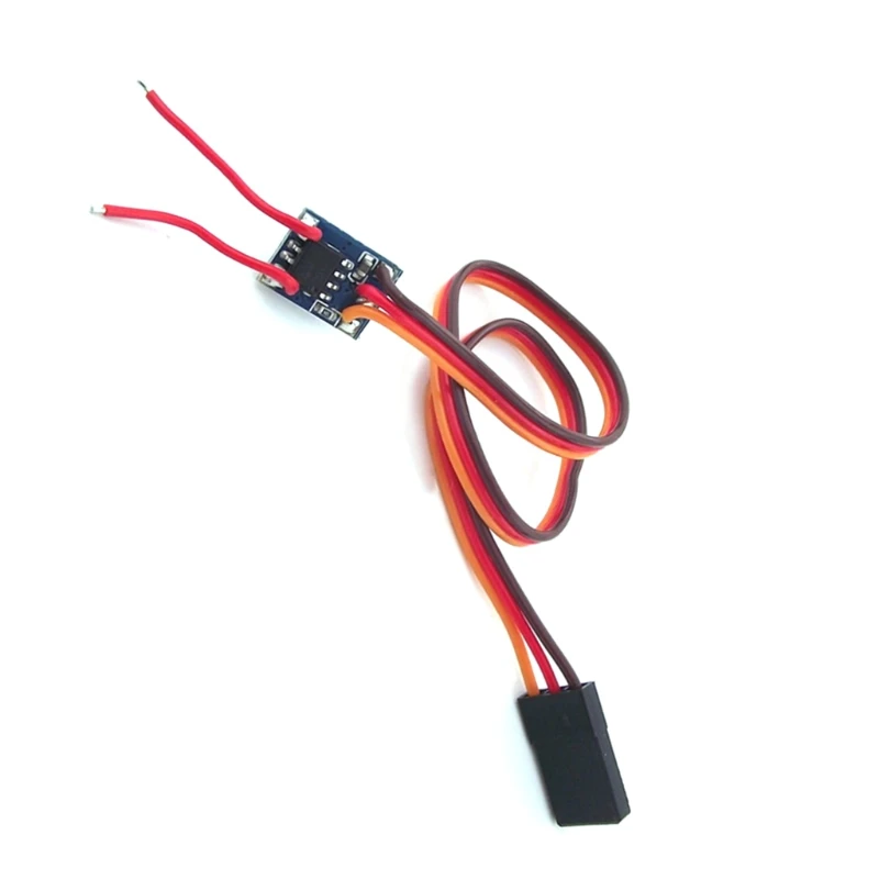 Micro 1A Dual-way Brushed ESC DC 5V Electronic Speed Controller Winch Control Circuit Board for RC Model Toy Car Plane 360&deg; 1pc electronic speed controller