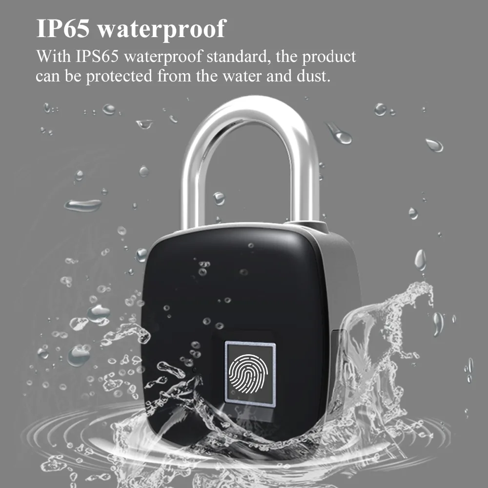 ZWN-Z1-USB-Rechargeable-Smart-Keyless-Fingerprint-Lock-IP65-Waterproof-Anti-Theft-Security-Padlock-Door-Luggage (1)