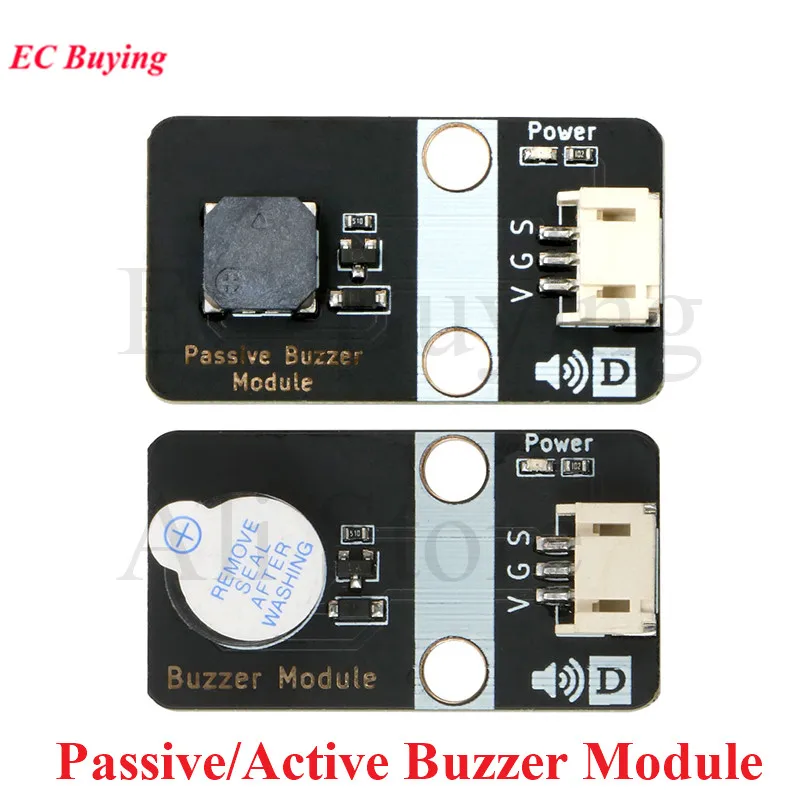 Active / Passive Buzzer Module for Arduino High/Low Level Trigger Control Board Sound Sensor Smart Car | Электронные компоненты